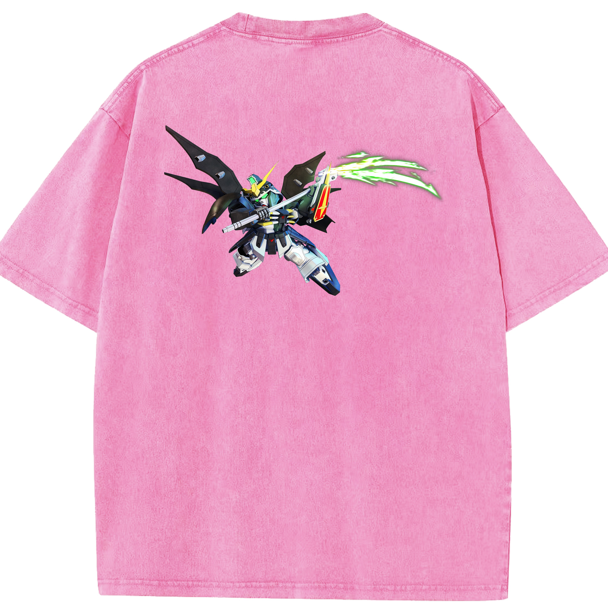 （画像用） 機動戦士ガンダム Mobile Suit Gundam 綿100% ヴィンテージ風 半袖Tシャツ（背面プリント）